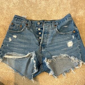 Levi 501 short shorts